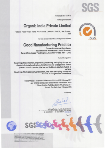 Good Manufacturing Practice